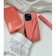 Чехол Rhode Peach Pit матовый коралловый на iPhone 14 Pro 